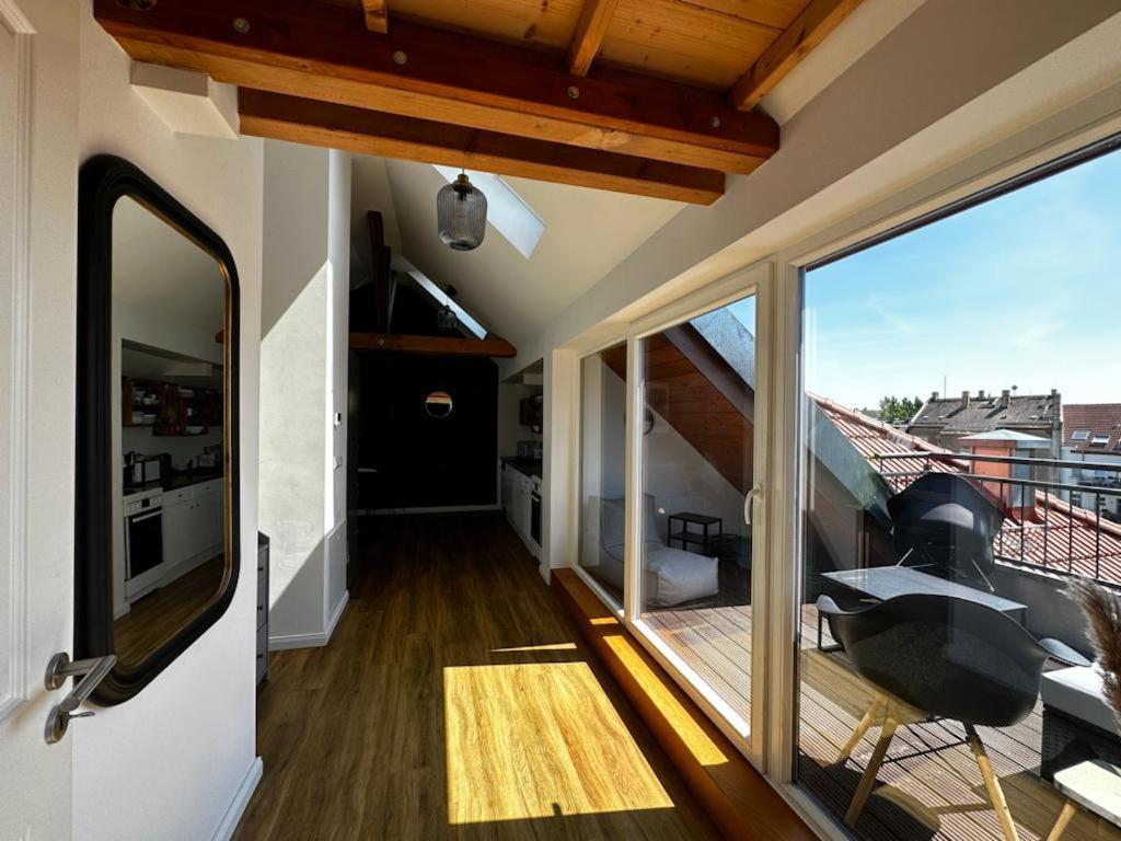 Nr 14 - Hochwertiges 3 Zimmer Maisonette Appartment Mit Grosszugigen Wohnbereich Und Balkon Leipzig Exterior photo